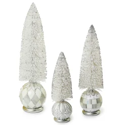 MacKenzie-Childs Crystal Palace Small Illuminated Bottle Brush Tree| Room Accents