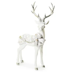MacKenzie-Childs Crystal Palace Standing White Deer| Room Accents