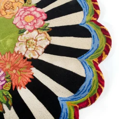 MacKenzie-Childs Cutting Garden 6' Round Rug| Rugs