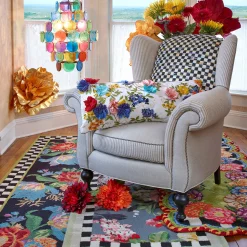 MacKenzie-Childs Cutting Garden 2'8 x 8' Runner| Rugs