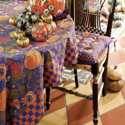 MacKenzie-Childs Dark Flower Basket Side Chair| Dining Room & Kitchen