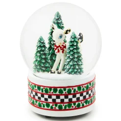 MacKenzie-Childs Deary Deer Snow Globe| Room Accents
