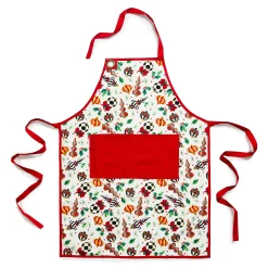 MacKenzie-Childs Deck the Halls Apron| Accessories|Kitchen & Table Linens