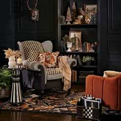 MacKenzie-Childs Dotography Accent Table| Living Room