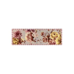 MacKenzie-Childs Dusty Rose Floral 2'6 x 8' Runner| Rugs