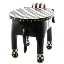 MacKenzie-Childs Elephant Pedestal| Room Accents