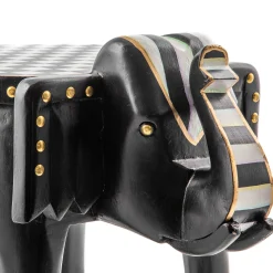 MacKenzie-Childs Elephant Pedestal| Room Accents