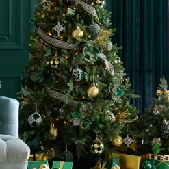 MacKenzie-Childs Emerald Luxe Magnolia Clip| Finishing Touches