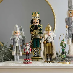 MacKenzie-Childs Emerald Luxe Nutcracker| Room Accents