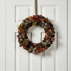 MacKenzie-Childs Fall On The Farm Pinecone Wreath| The Fall Shop|Greenery & Florals