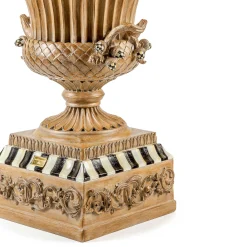 MacKenzie-Childs Fall On The Farm Stacked Pumpkin Trophy Urn| Pumpkins|The Halloween Shop