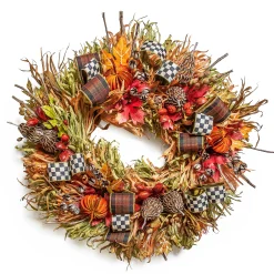 MacKenzie-Childs Fall On The Farm Wreath| The Fall Shop|Greenery & Florals