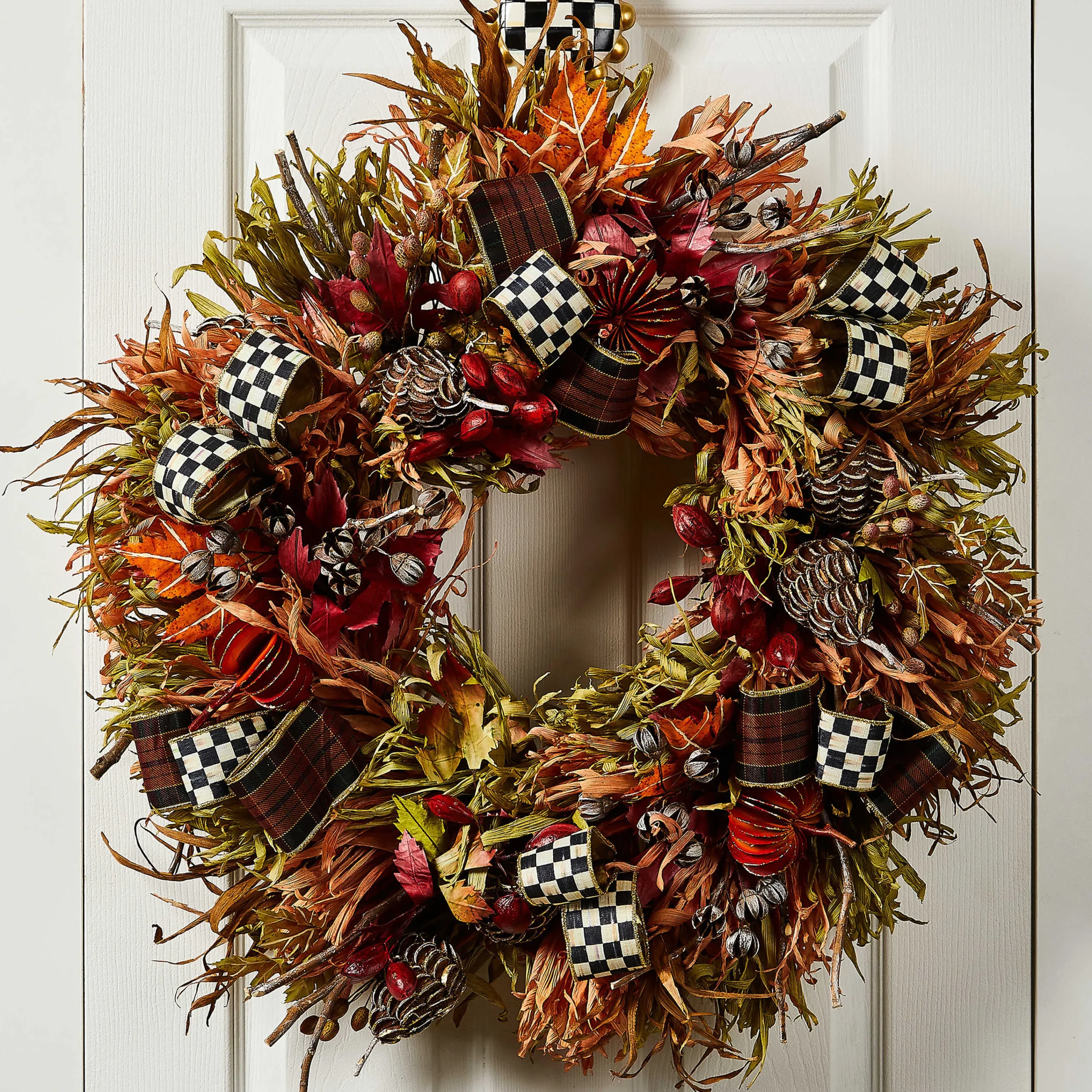 MacKenzie-Childs Fall On The Farm Wreath| The Fall Shop|Greenery & Florals