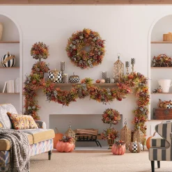 MacKenzie-Childs Fall On The Farm Wreath| The Fall Shop|Greenery & Florals