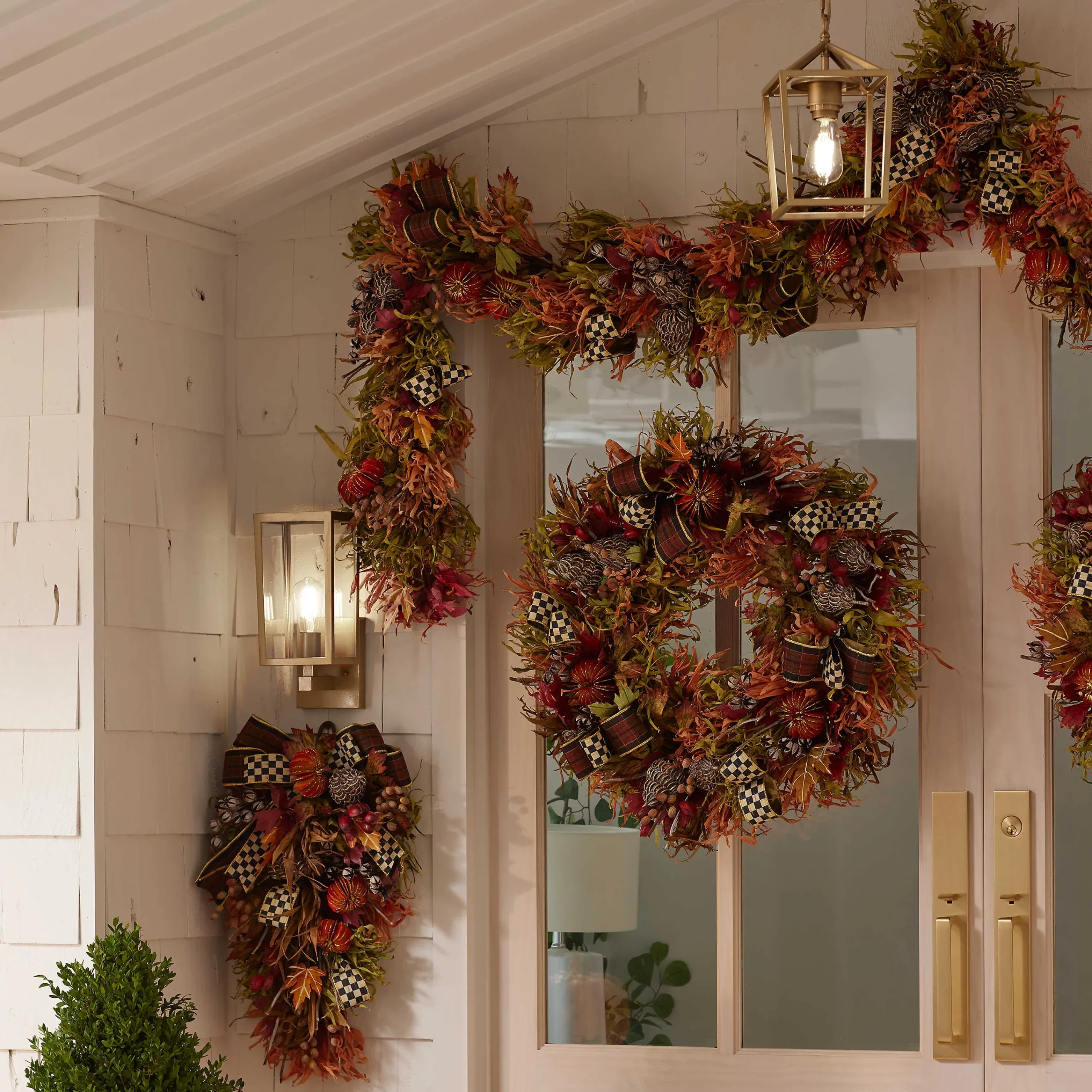 MacKenzie-Childs Fall On The Farm Wreath| The Fall Shop|Greenery & Florals
