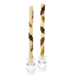 MacKenzie-Childs Falling Leaves Dinner Candles, Set of 2| The Fall Shop|Candles & Fragrances