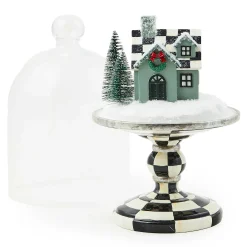 MacKenzie-Childs Farmhouse Holiday House Cloche| Room Accents