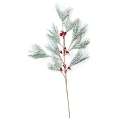 MacKenzie-Childs Farmhouse Holiday Spruce Spray Stem| Greenery & Florals