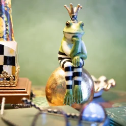 MacKenzie-Childs Fergal Frog on Ball| Room Accents