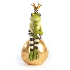 MacKenzie-Childs Fergal Frog on Ball| Room Accents