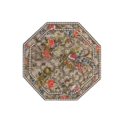 MacKenzie-Childs Field Study Floral 6' Octagon Rug| Rugs