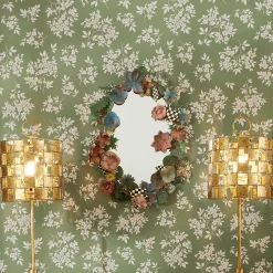 MacKenzie-Childs Field Study Oval Wall Mirror| Room Accents