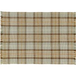 MacKenzie-Childs Field Study Woven Tartan 5' x 8' Rug| Rugs