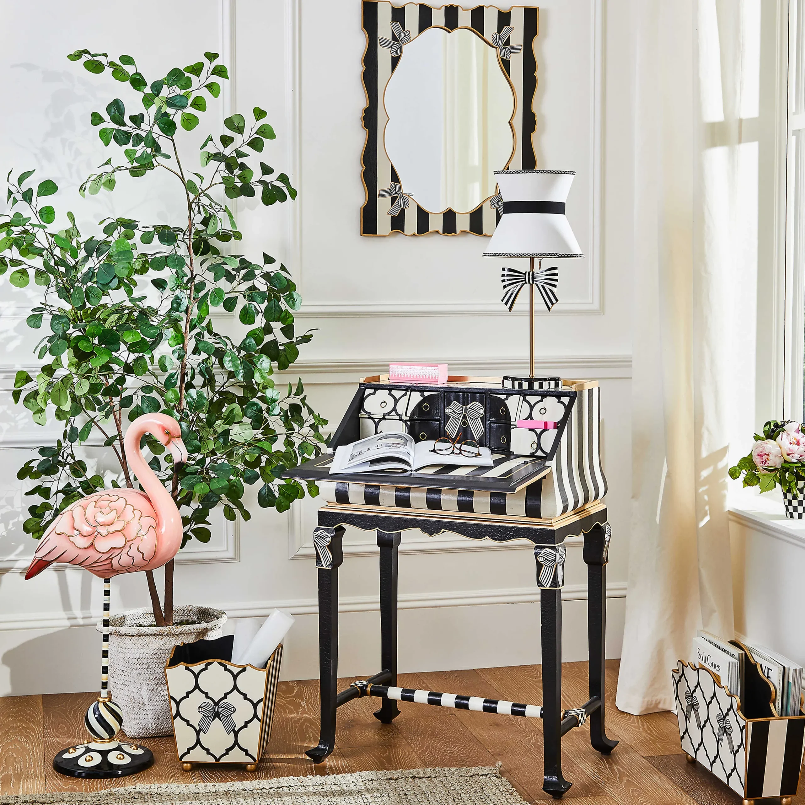 MacKenzie-Childs Flamingo Figure| Easter|Spring
