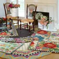 MacKenzie-Childs Flower Market 2'6 x 8' Runner| Rugs