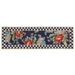 MacKenzie-Childs Flower Market 2'6 x 8' Washable Runner| Rugs