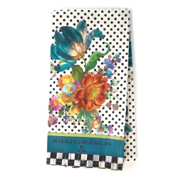 MacKenzie-Childs Flower Market Dish Towel| Kitchen & Table Linens|Bar Entertaining