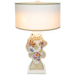 MacKenzie-Childs Flower Market Fish Table Lamp| Lighting