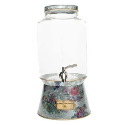 MacKenzie-Childs Flower Market Galvanized Beverage Dispenser| Spring|Drinkware