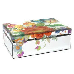 MacKenzie-Childs Flower Market Reflections Jewelry Box| Bath & Bath Accessories|Room Accents