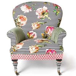 MacKenzie-Childs Flower Show Accent Chair| Living Room