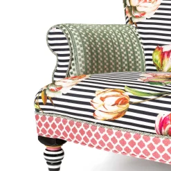 MacKenzie-Childs Flower Show Accent Chair| Living Room