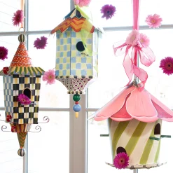 MacKenzie-Childs Flyer's Folly Birdhouse| Spring|Outdoor
