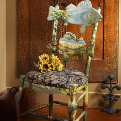 MacKenzie-Childs Forest Fish Chair| Dining Room & Kitchen