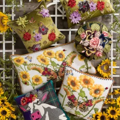 MacKenzie-Childs Frida Cowlo Throw Pillow| Pillows, Throws, & Cushions