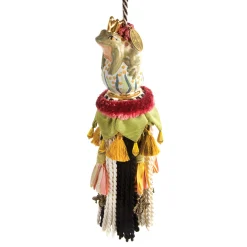 MacKenzie-Childs Frog Ceramic Tassel| Finishing Touches|Room Accents