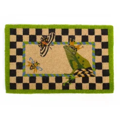 MacKenzie-Childs Frog Entrance Mat| Outdoor|Rugs