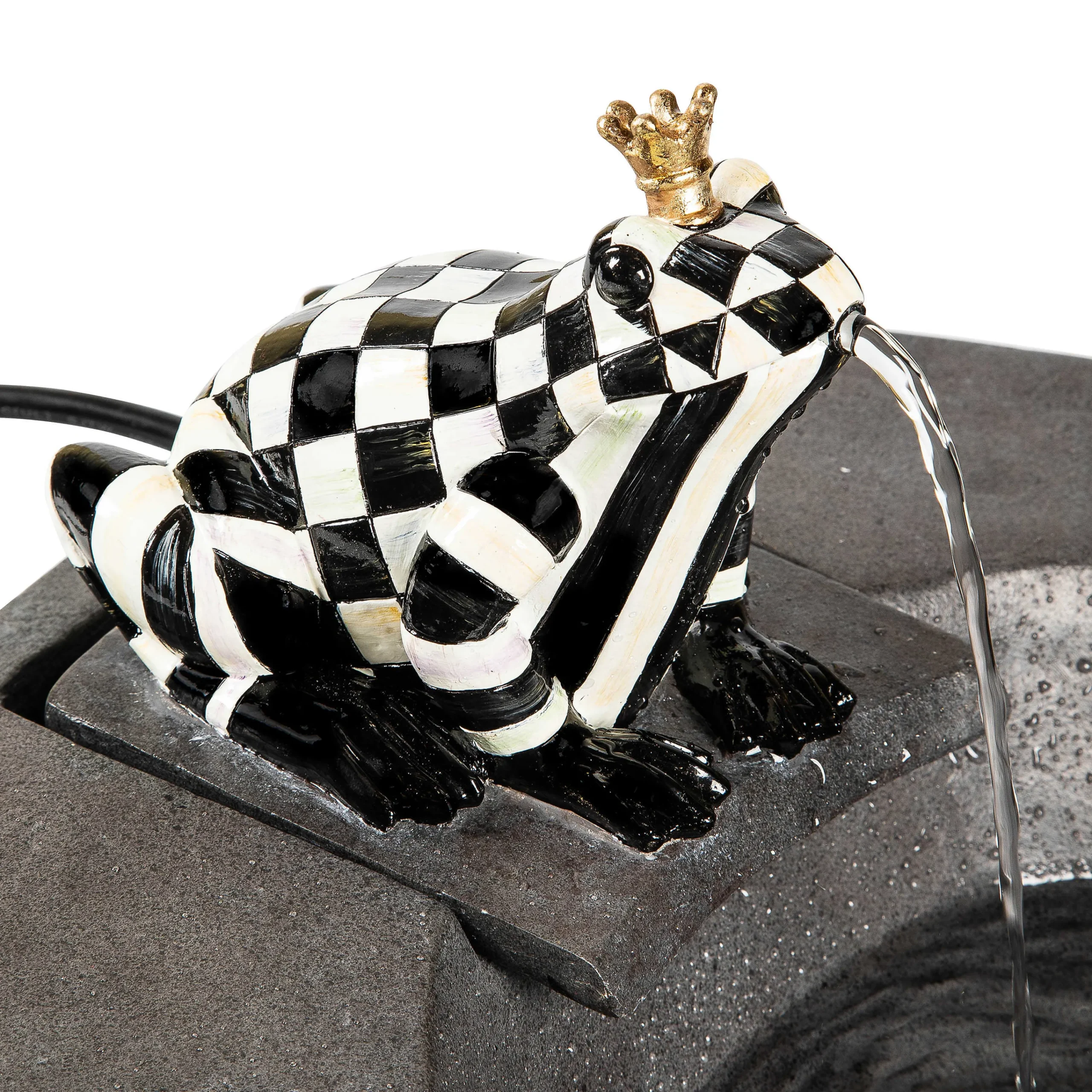 MacKenzie-Childs Frog Tranquility Fountain| Spring|Outdoor