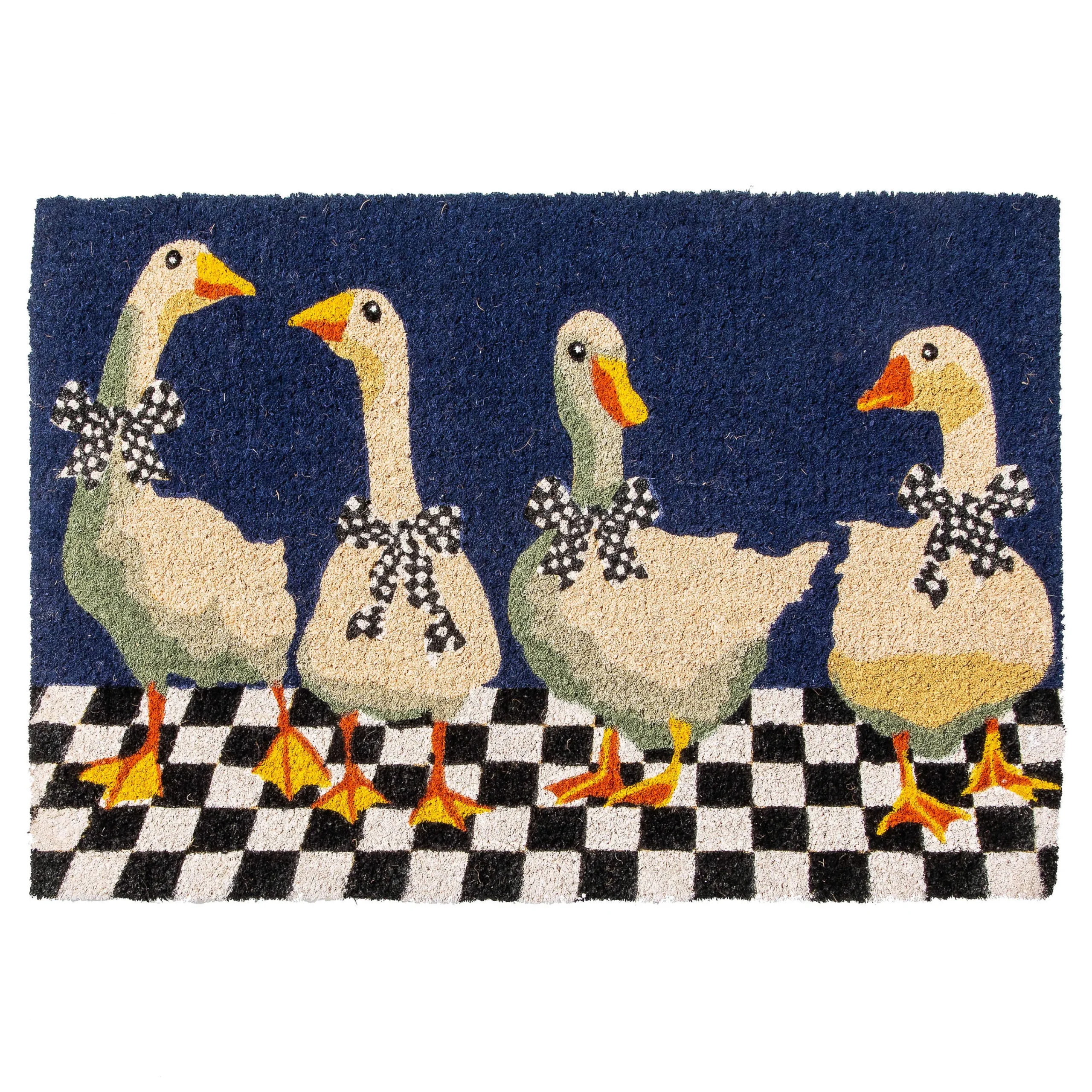 MacKenzie-Childs Gaggle of Geese Entrance Mat| Easter|Spring