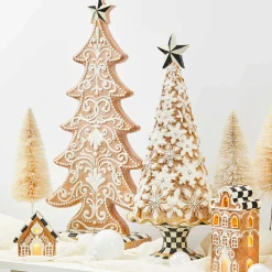 MacKenzie-Childs Gingerbread Cookie Large Tree| Holiday|Room Accents