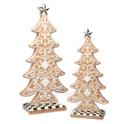 MacKenzie-Childs Gingerbread Cookie Large Tree| Holiday|Room Accents