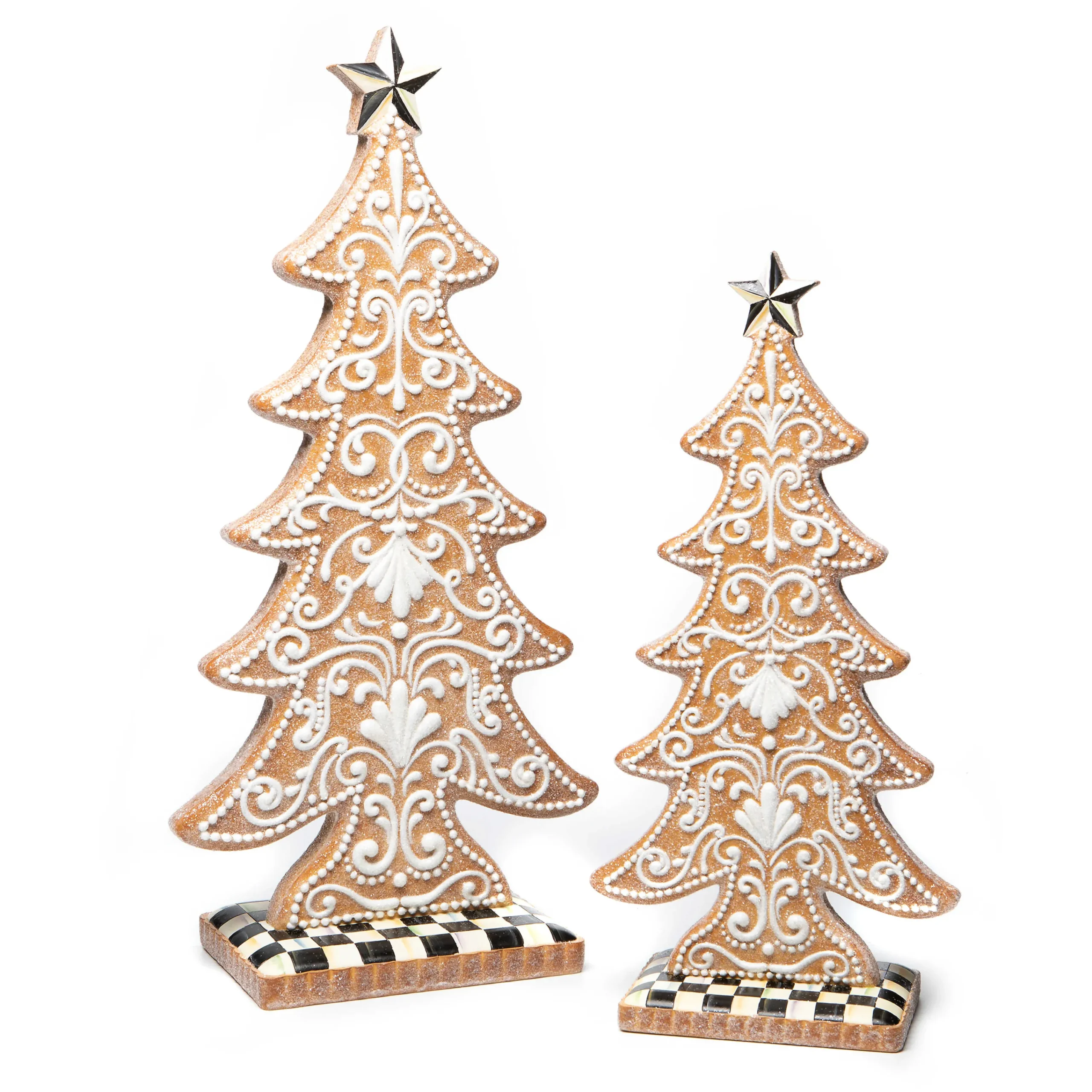 MacKenzie-Childs Gingerbread Cookie Large Tree| Holiday|Room Accents