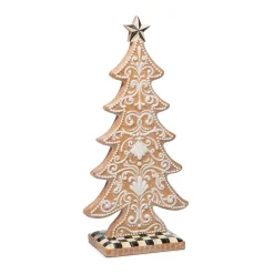 MacKenzie-Childs Gingerbread Cookie Small Tree| Holiday|Room Accents