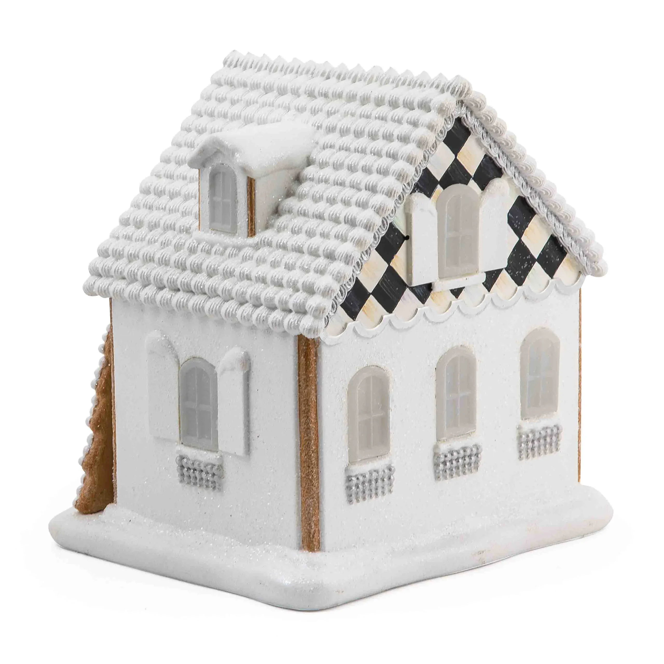 MacKenzie-Childs Gingerbread Illuminated Cottage| Holiday|Room Accents