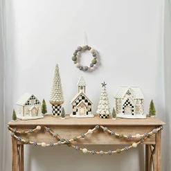 MacKenzie-Childs Gingerbread Illuminated Church| Holiday|Room Accents