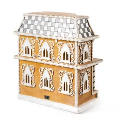MacKenzie-Childs Gingerbread Illuminated House| Holiday|Room Accents